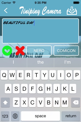 Tinipiny Camera (text bubbles) screenshot 3