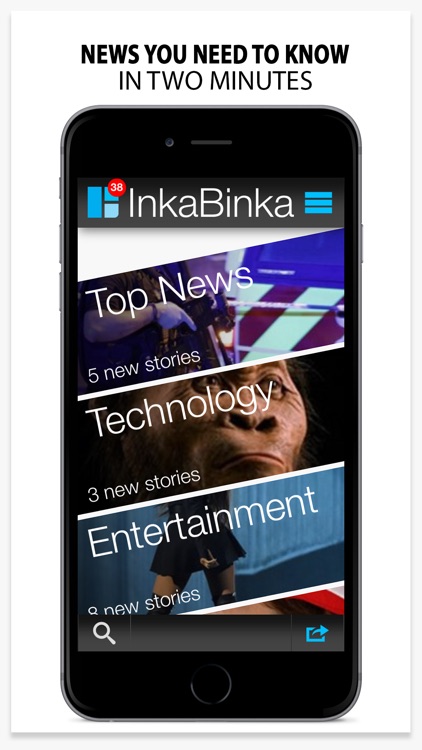 InkaBinka: Visual news summaries in 20 seconds