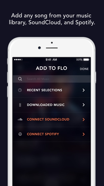 Flo Music; Don't fight over the music. Flo.