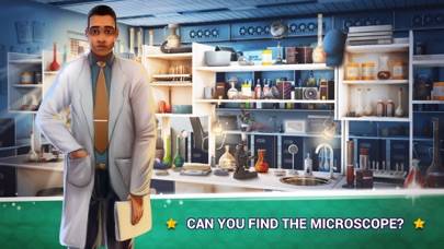 How to cancel & delete Hidden Objects Secret Lab – Mystery Puzzle Games from iphone & ipad 1