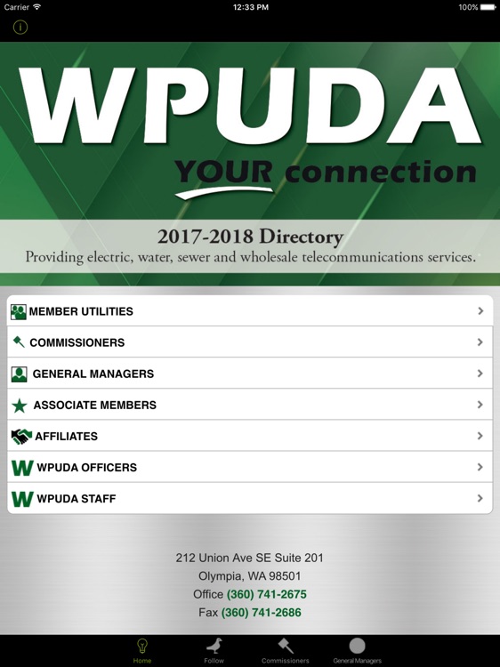 WPUDA Directory 2017-2018 HD