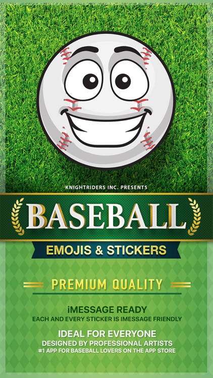 BaseMoji - baseball softball emoji & stickers app