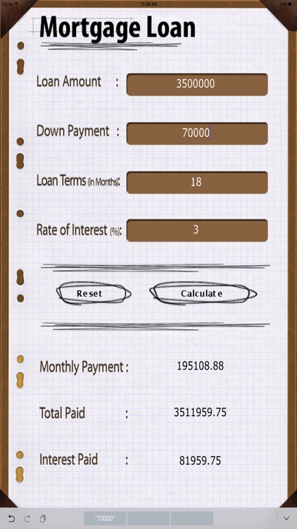 Home Loan Calc HD