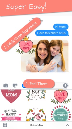 Mother's Day 2018 Stickers(圖3)-速報App