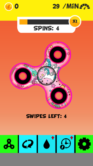 Fidget Spinner - Stress Reliever Simulator Game(圖3)-速報App