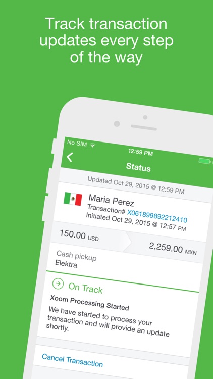 Xoom Money Transfer screenshot-4