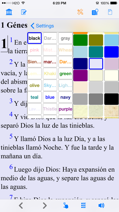 Santa Biblia Version Reina Valera (con audio) Screenshot 2