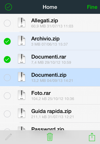 File Extractor for ZIP, RAR, 7ZIP and TAR archives screenshot 2