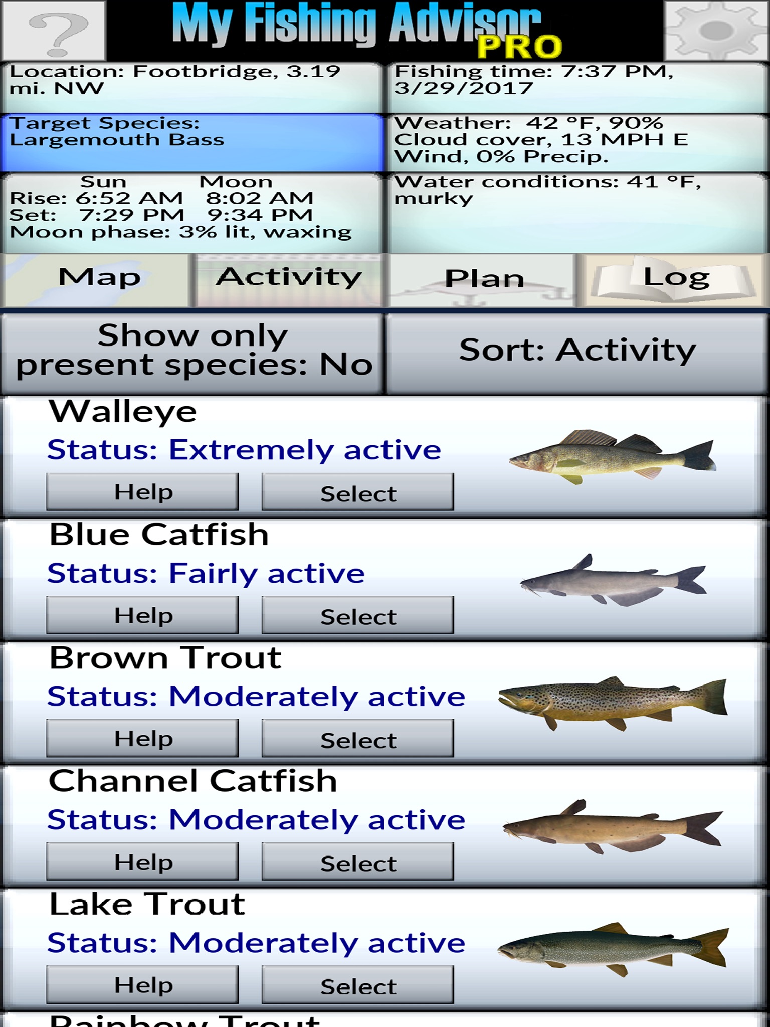 My Fishing Advisor screenshot 3