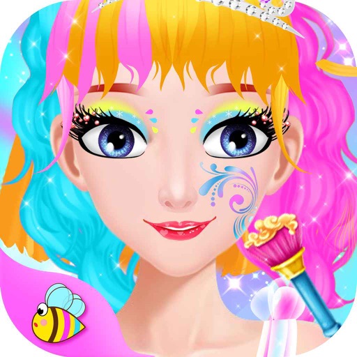 Princess hair salon - beautiful girl haircut icon