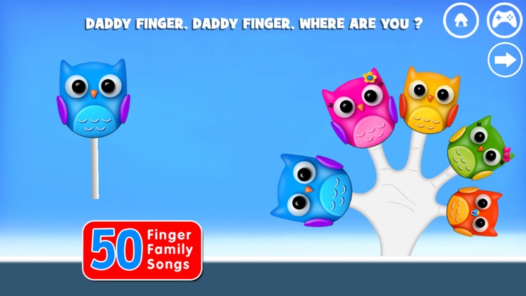 Cake Pop Finger Family Game screenshot-4