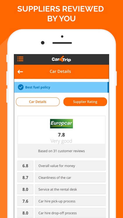 Car4Trip Rent-A-Car Price Comparison screenshot-4