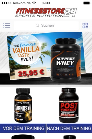 fitnessstore24.de screenshot 2