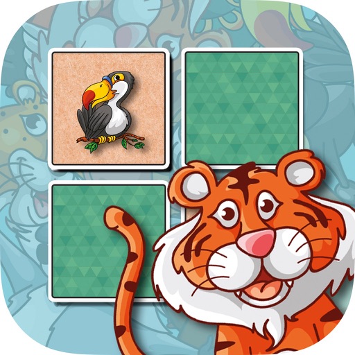 Animals Find the Pairs Learning & memo Game iOS App
