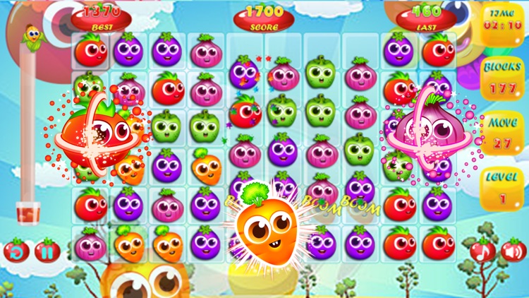 Swipe Fruit Puzzle! screenshot-3