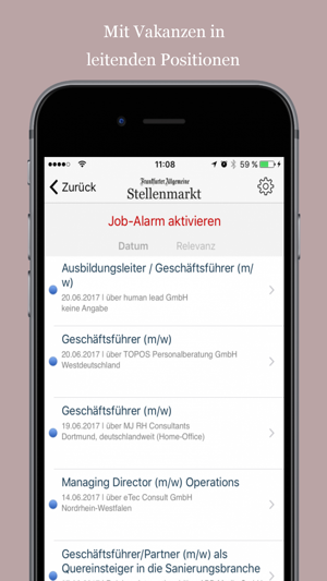 F.A.Z. Stellenmarkt – Ihre App für die Jobsuche(圖4)-速報App