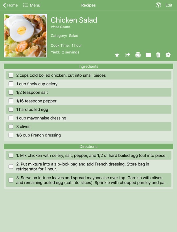 Personal Cookbook II