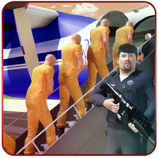 Jail Criminals Transport Plane - Flight Pilot Game