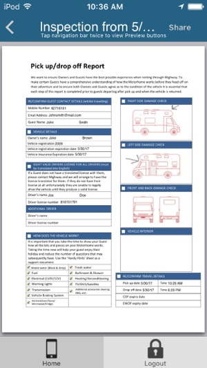 RV Rental Inspection app(圖4)-速報App