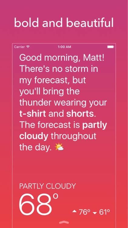 Brella - Your Personalized Weather Forecast screenshot-0