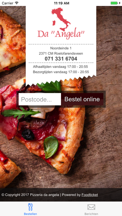 How to cancel & delete Pizza Da Angela from iphone & ipad 2