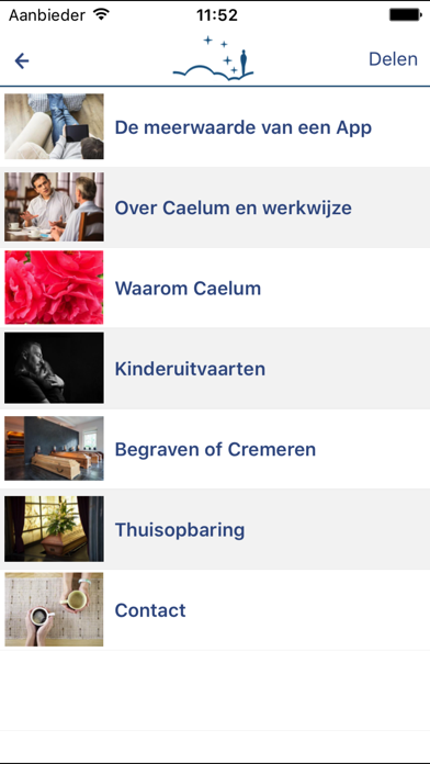 Caelum Uitvaarten screenshot 2