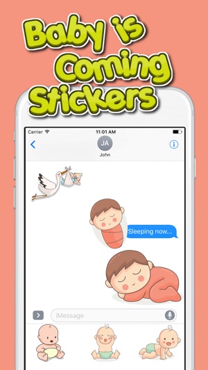 Baby is Coming Stickers(圖2)-速報App