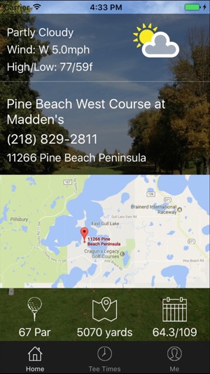 Pine Beach West Tee Times(圖2)-速報App