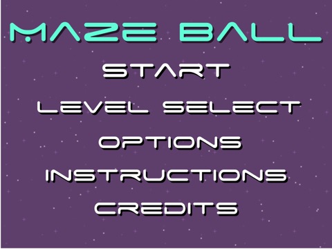 Maze Ball - Space Challenge screenshot 4