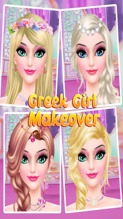 Greek Girl Makeover - Greece Goddess Of Beauty screenshot-4