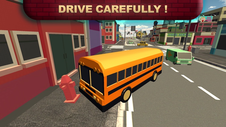 Pick & drop Kids School Bus Offroad Simulator Game screenshot-3