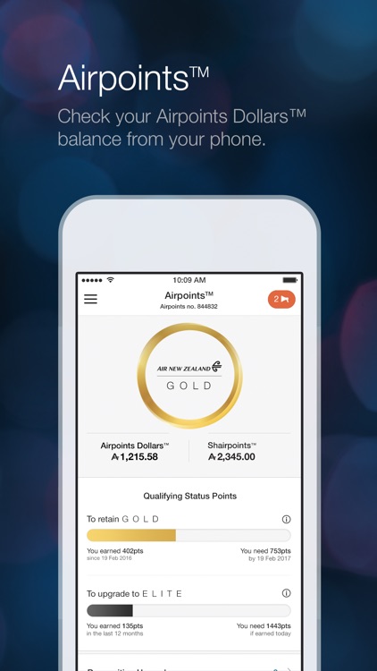 Air NZ mobile app screenshot-4