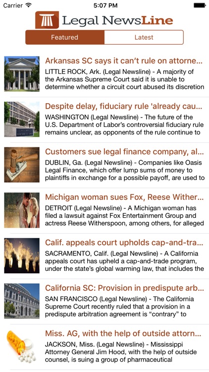 Legal Newsline