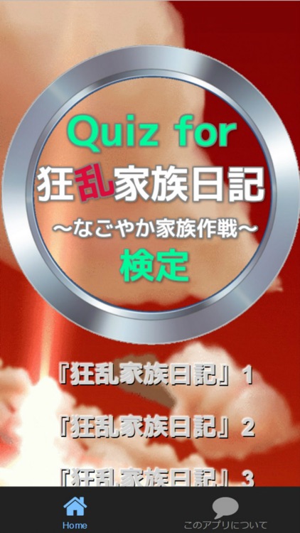 Quiz for『狂乱家族日記』～なごやか家族作戦～検定
