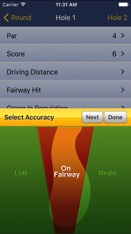 UrCaddy Golf Stats Analyser and Trainer