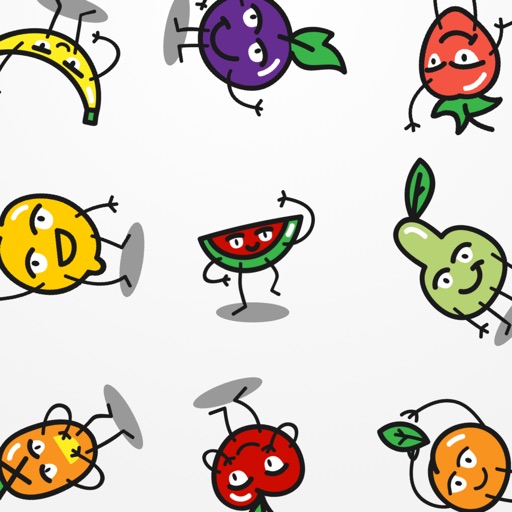 Funny Fruit Emojis