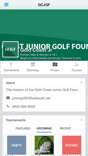 Gold Coast Junior Golf(圖1)-速報App