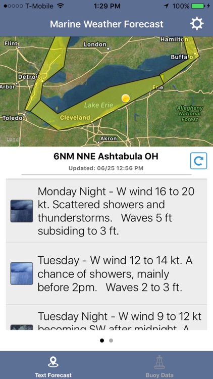 Lake Erie Boating Weather