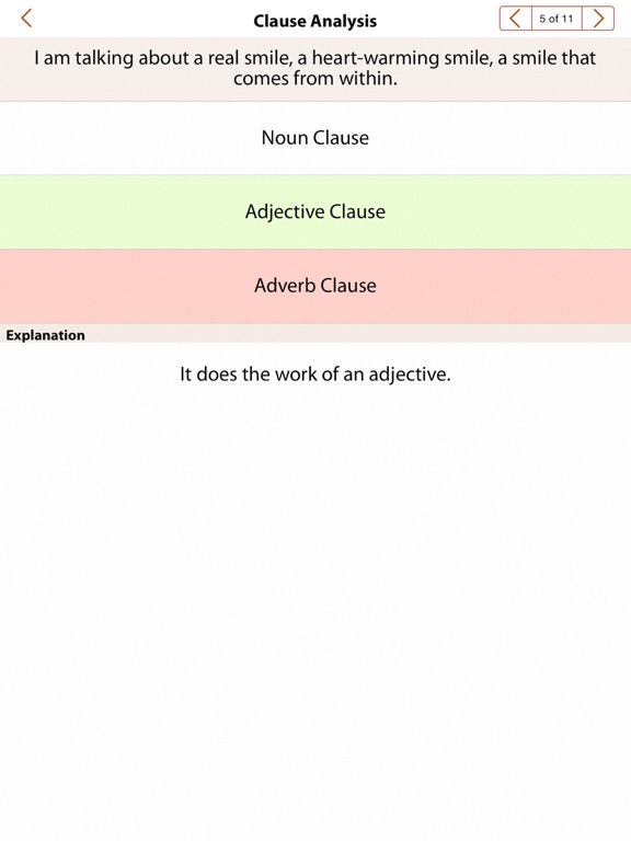 Grammar Express: Clause Analysis Lite screenshot 4