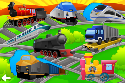 Trucks and Diggers Puzzles Games For Little Boys screenshot 2