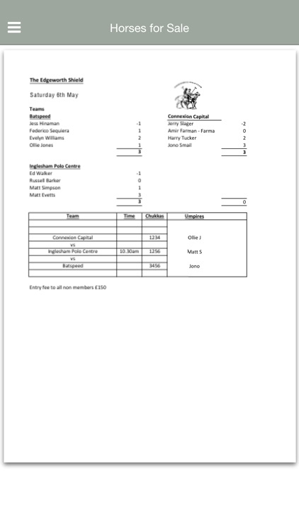 Edgeworth Polo Club screenshot-3