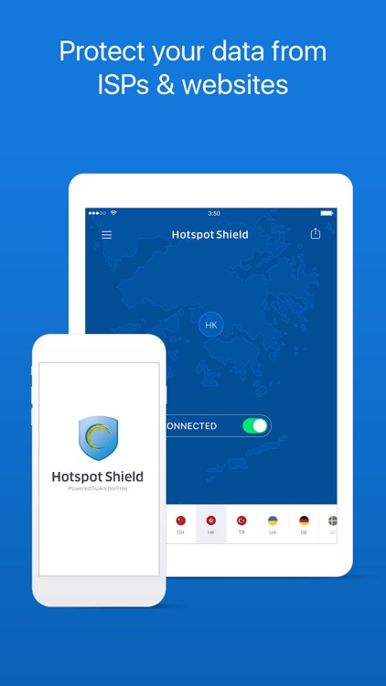 HotspotShield VPN Unlimited Privacy Security Proxy screenshot-4
