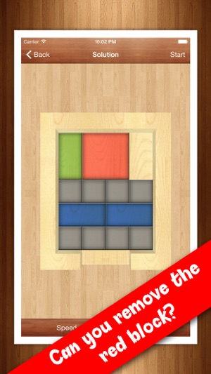 Red Block - Slide block puzzle