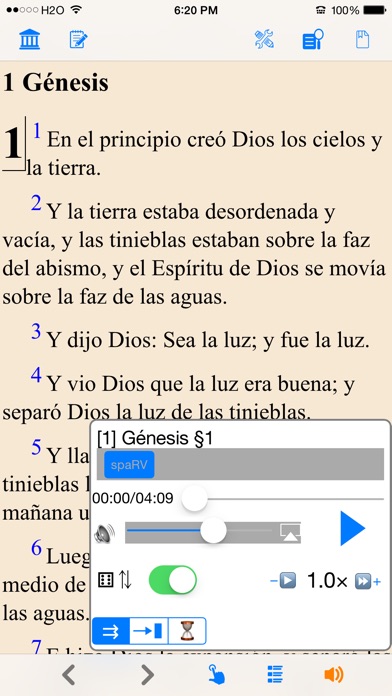 Santa Biblia Version Reina Valera (con Audio) review screenshots