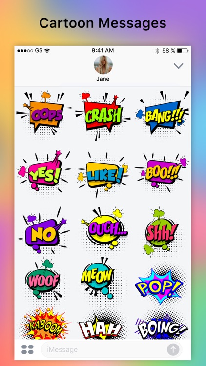 BOOM - Funny Comic Stickers screenshot-4