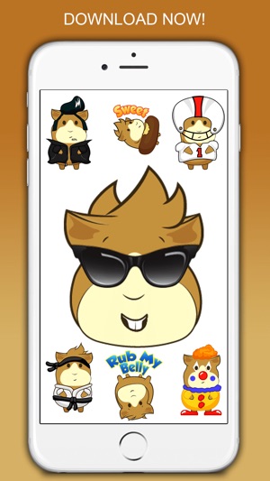 GuineaMoji - Guinea Pig Emojis & Stickers App(圖4)-速報App