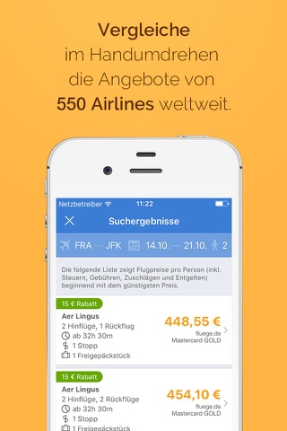 Fluege.de – günstig buchen screenshot 4