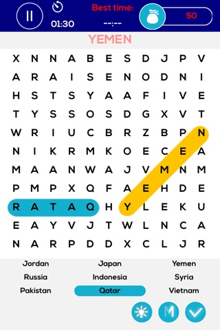 Countries WordSearch screenshot 2