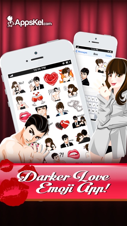 Darker Love Emoji - A Sexy Sticker App for Adults