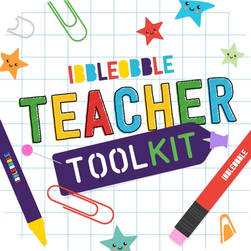 Ibbleobble Teacher Toolkit Stickers for iMessage